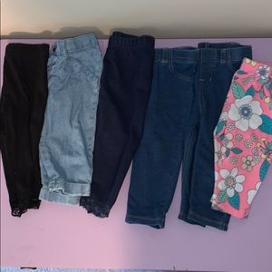 Pant lot.